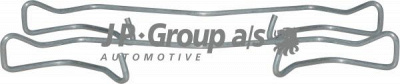 JP GROUP 1163651210 -  Комплектующие, колодки дискового тормоза